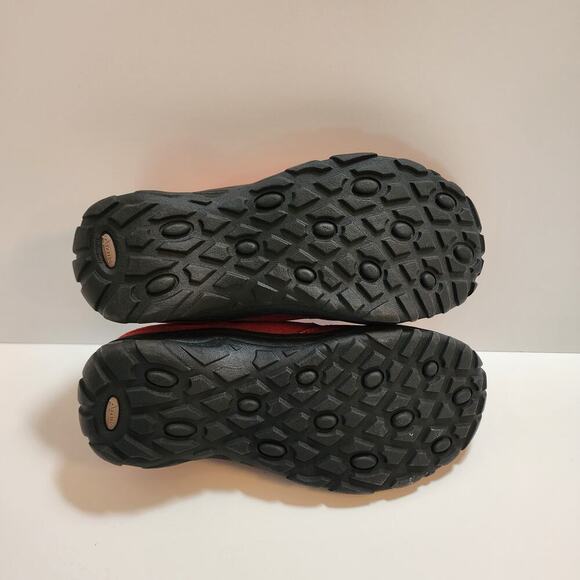 Cabela's Red Suede Slip-On Mule Clogs Women's SZ 6.5 - Picture 5 of 8